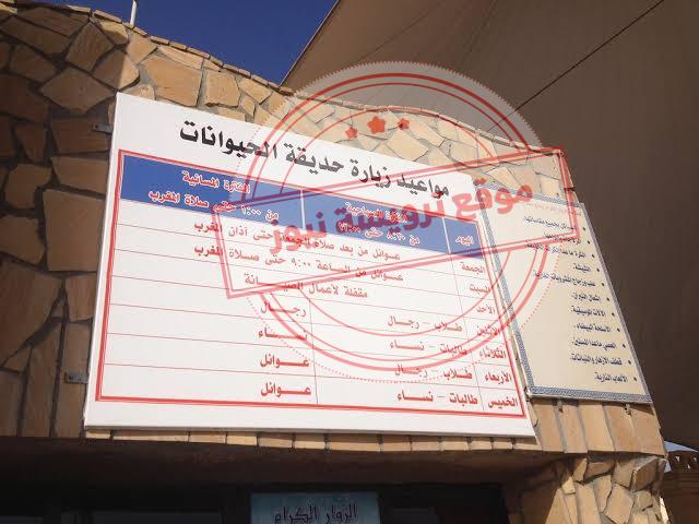 متى يمكن دخول العوائل حديقة حيوان الرياض عوائل 2022